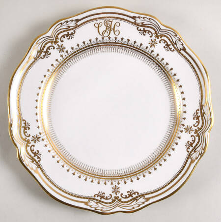 Lancaster Gold Dinner Plate