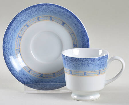 SHM32 Footed Demitasse Cup & Saucer Set