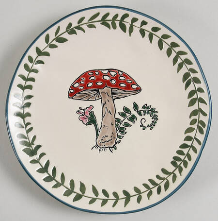 Heather's Mushroom Salad Plate