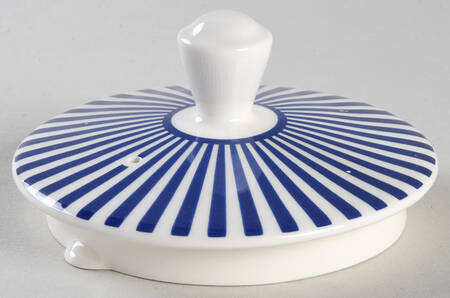 Italian Steccato Lid for Teapot