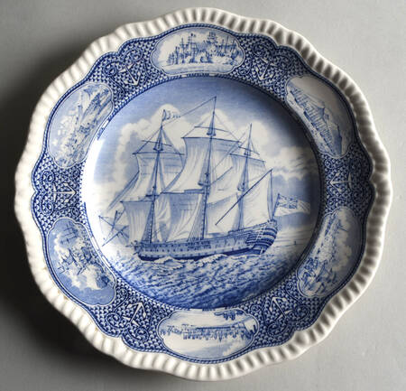 The Nelson Plate by Spode