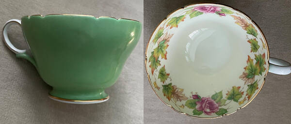 Royalty-Apple Green Footed Cup