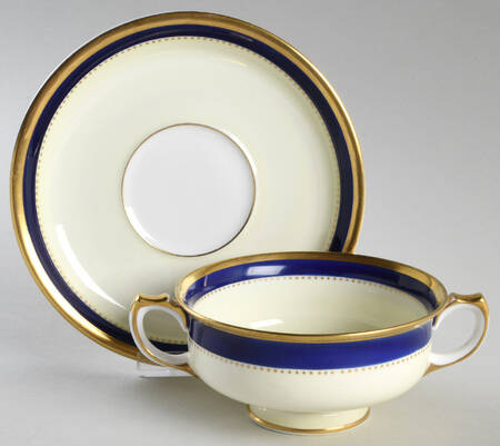 12450 Cream Soup Bowl & Saucer Set