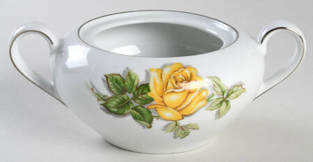 Margarett Platinum Trim Sugar Bowl No Lid