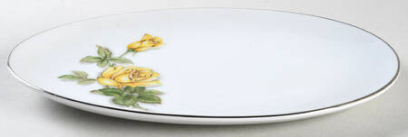 Margarett Platinum Trim Underplate for Gravy Boat