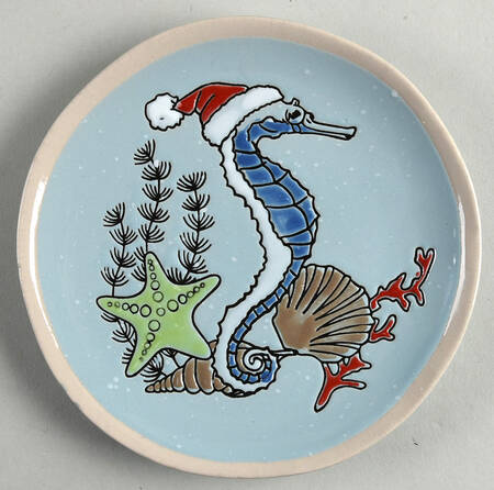 Tide of Festive Delights Tidbit Plate