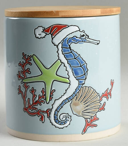Tide of Festive Delights Cookie Jar & Lid