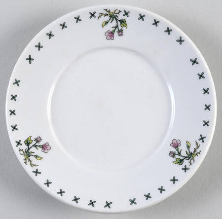 Country Herb Saucer for Demitasse Cup