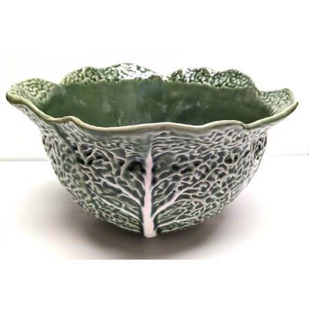 Cabbage 10" Large Salad Serving Bowl