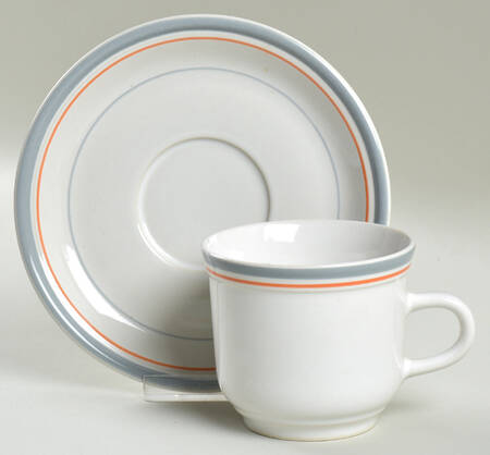 Highlights Footed Cup & Saucer Set