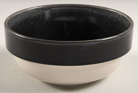 Banquette Black Soup/Cereal Bowl