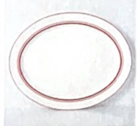 Le Marais Brick 14" Oval Serving Platter