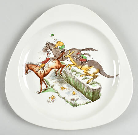 Barbecue Dinner Plate