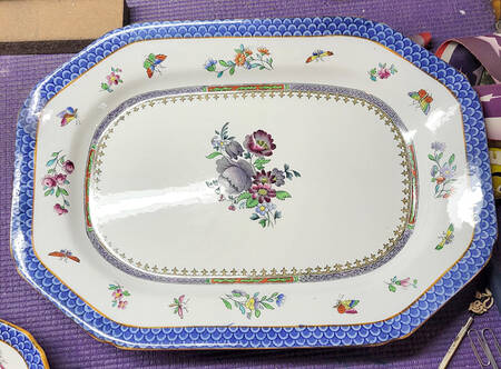 2-6515 12" Oval Serving Platter