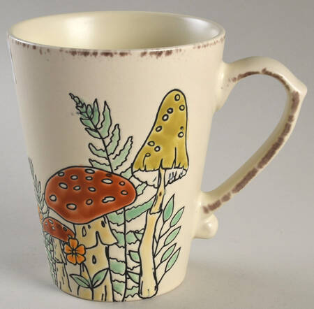 Fall Garden Mushroom Mug