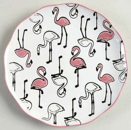 Freddy Flamingo Salad Plate