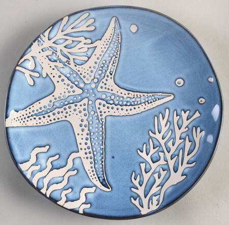 Tide Tranquility Salad Plate