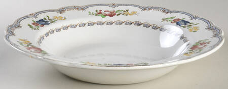 Avondale (No Center Decal) Large Rim Soup Bowl