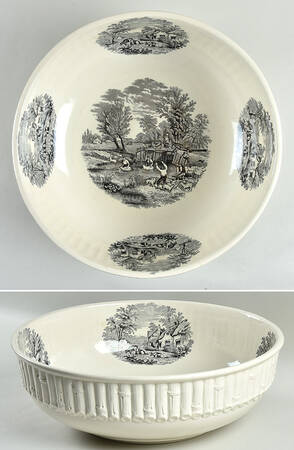 Rural Scenes-Black (Ashburne) by Spode