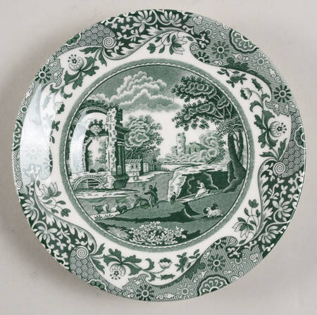 Heritage Green Italian Saucer