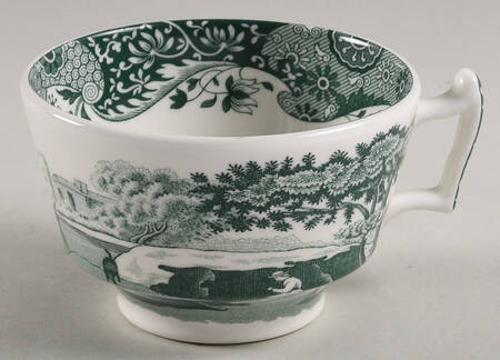 Heritage Green Italian Flat Cup
