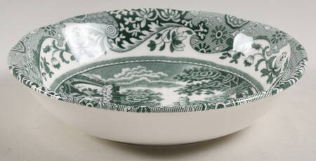 Heritage Green Italian Coupe Cereal Bowl