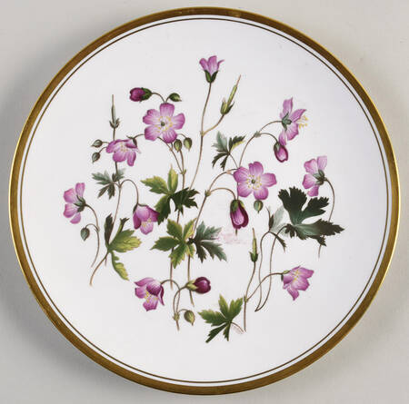 Wild Flowers Luncheon Plate
