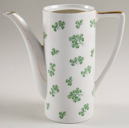 Shamrock Coffee Pot No Lid