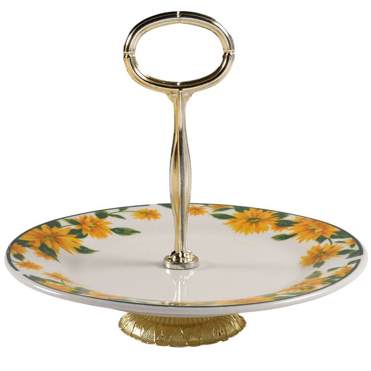 Sunflower 6" - 7" Tidbit (from Salad Plate) HC