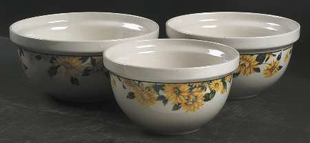 Sunflower (3 Piece) Mixing Bowl Set