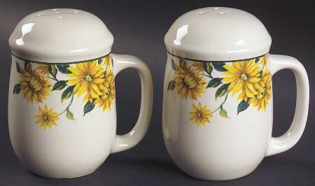 Sunflower Stove Top Salt & Pepper Set