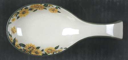 Sunflower Spoon Rest/Holder (Holds 1 Spoon)