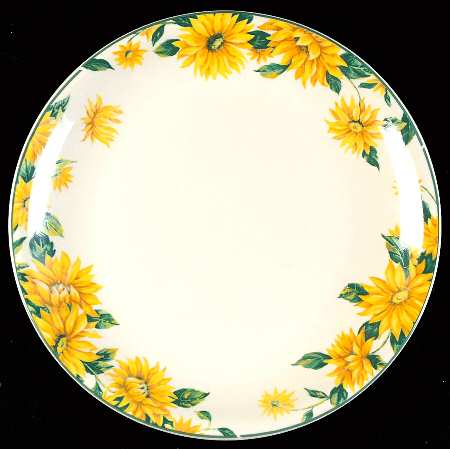 Sunflower Dinner Plate