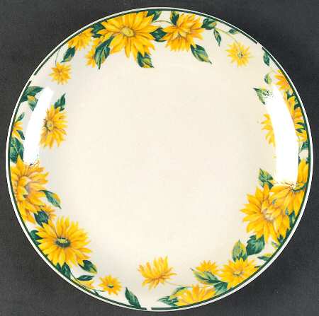 Sunflower Salad Plate