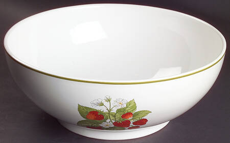 Staffordshire Gardens 12" Large Salad Serving Bowl