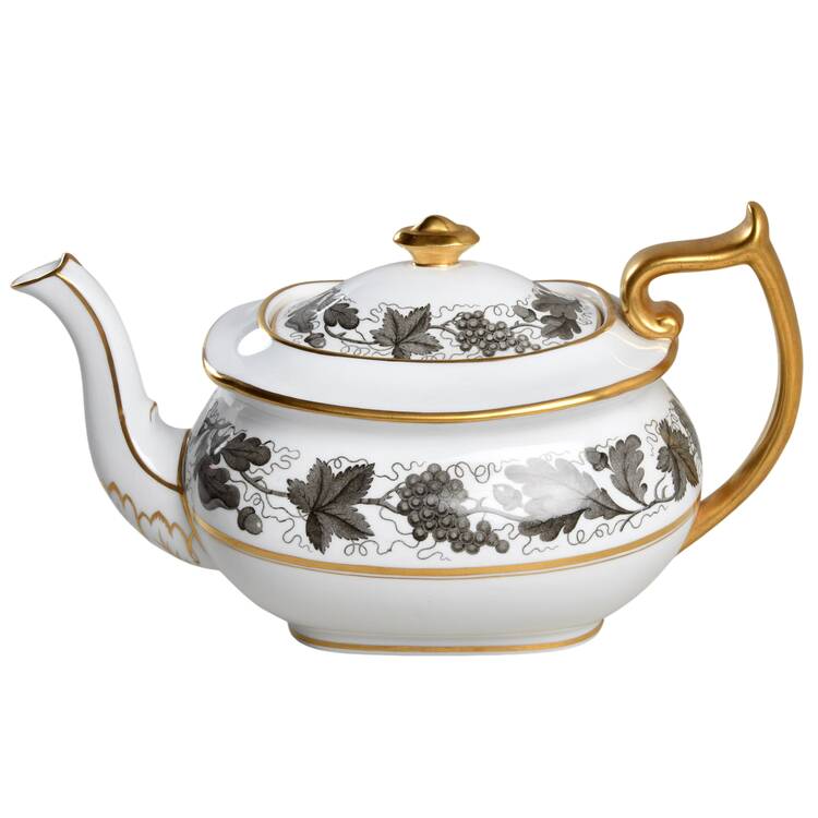 Kent Grey Teapot & Lid