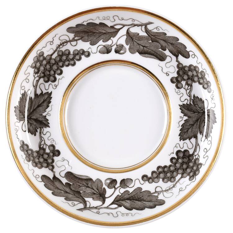 Kent Grey Saucer for Demitasse Cup
