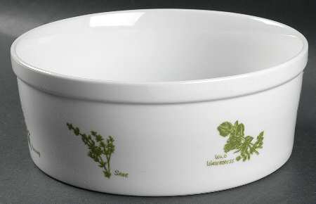 Herb Garden 8" Round Baker
