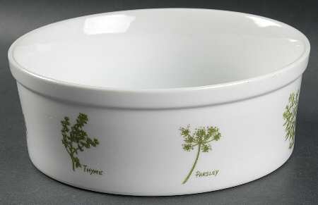 Herb Garden 7" Round Baker