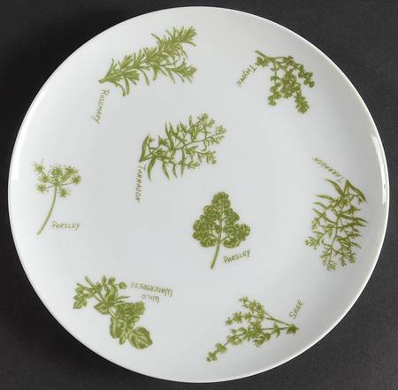 Herb Garden Salad Plate
