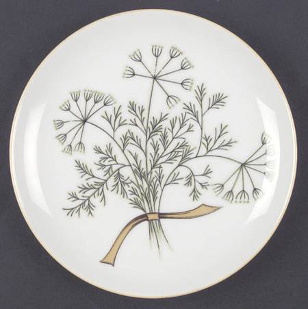 Herb Garden Salad Plate