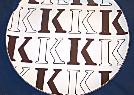 Initial Dinner Plate