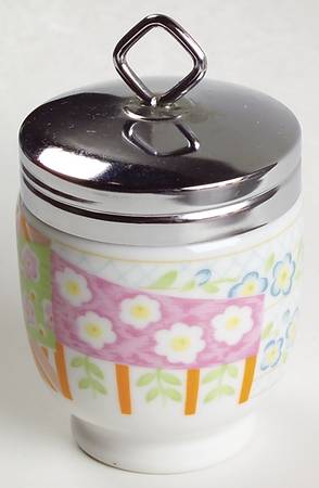 Patchwork Egg Coddler & Lid