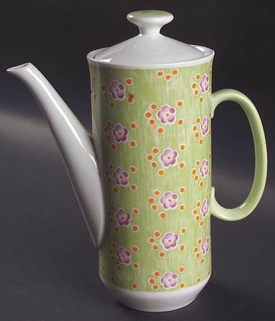 Patchwork Coffee Pot & Lid