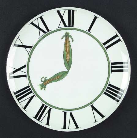 Time To Dine Dinner Plate