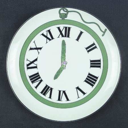 Time To Dine Salad Plate