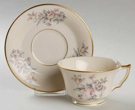 TAT2 Footed Cup & Saucer Set