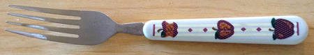 A Is For Apple Dinner Fork (7 1/2" or Larger)