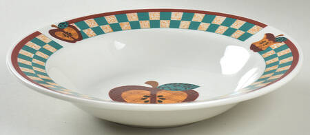 A Is For Apple 10" Individual Pasta Bowl