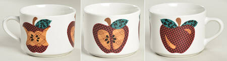 A Is For Apple Flat Cup